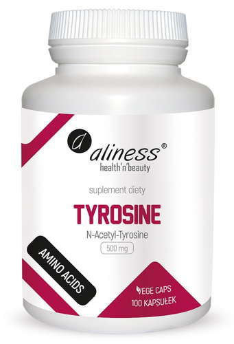 N-Acetyl-Tyrosine 500 mg x 100 Vege caps.