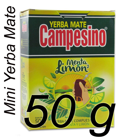 Campesino Menta Limon (mint-lemon) 50g Sample