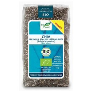 CHIA - NASIONA SZAŁWII HISZPAŃSKIEJ (Salvia hispanica) BIO 400 g - BIO PLANET