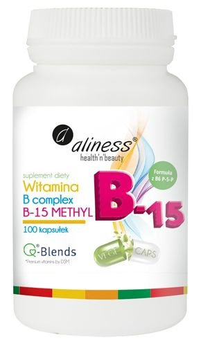 Witamina B Complex B-15 Methyl 100 kapsułek