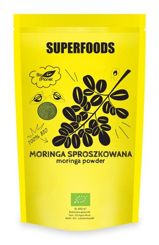 Moringa POWDERED BIO 150 g - BIO PLANET