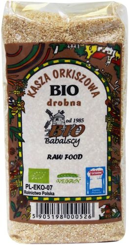 KASZA ORKISZOWA DROBNA BIO 500 g - BABALSCY