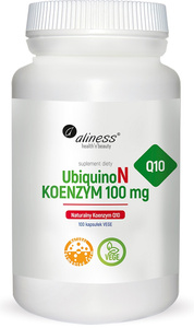 UbiquinoN Natural Coenzyme Q10 100 mg, 100 Vegan capsules