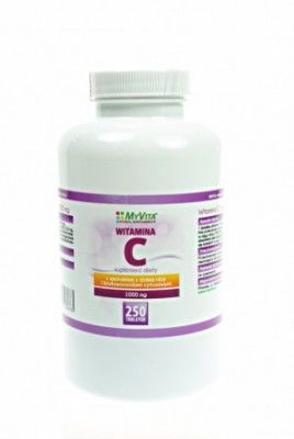 WITAMINA C 1000MG + BIOFL. + RÓŻA 250TABL