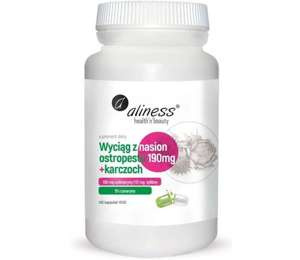 Ekstrakt z nasion ostropestu 190 mg+karczoch x 100 Vege caps