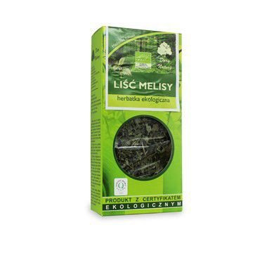 HERBATKA LIŚĆ MELISY BIO 25g - DARY NATURY