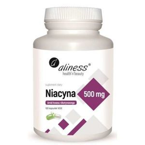 Niacin, nicotinic acid amide 500 mg x 100 caps VEGE