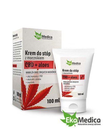 CBD urea foot cream + aloe vera 100ml