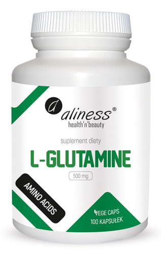 L-Glutamine 500 mg x 100 Vege caps.