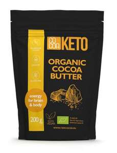 GLUTEN-FREE COCOA BUTTER KETO BIO 200 g