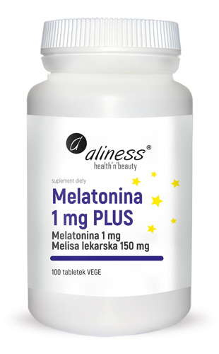 Melatonin 1 mg PLUS x 100 Vege tablets