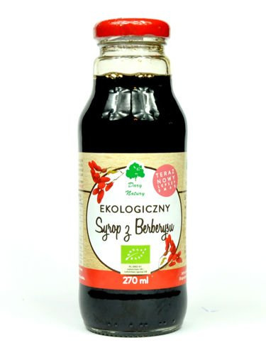 SYROP Z BERBERYSU EKO 270 ml - Dary Natury