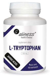 L-Tryptophan 500 mg Vege caps.