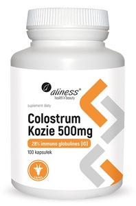 Colostrum Kozie IG 28% 500 mg x 100 kaps.