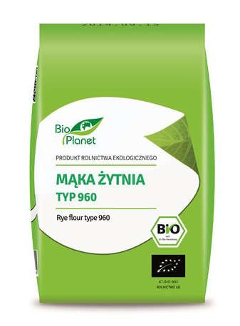 Rye flour type 960 BIO 1 kg - BIO PLANET