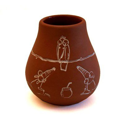 Rasta Ceramic Gourd 350ml