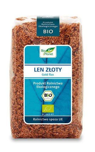 LEN ZŁOTY BIO 400g - BIO PLANET