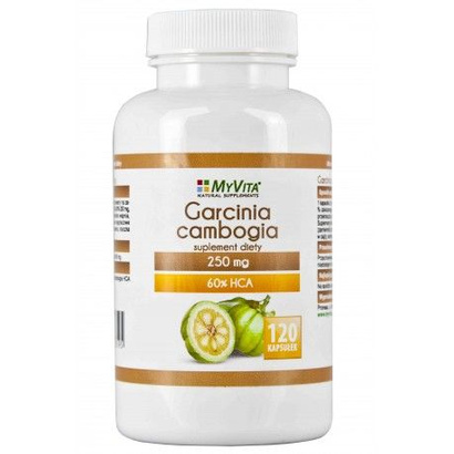 GARCINIA CAMBOGIA 60% HCA 250mg, 120 kaps, MyVita