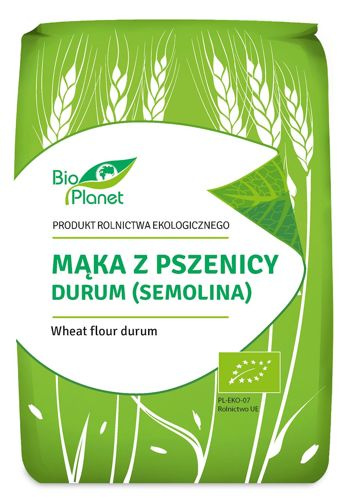 DURUM WHEAT FLOUR BIO 1 kg - BIO PLANET