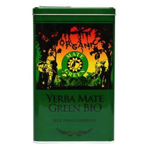 ORGANIC YERBA MATE 400 g (CAN WITH DISPENSER) - ORGANIC MATE GREEN