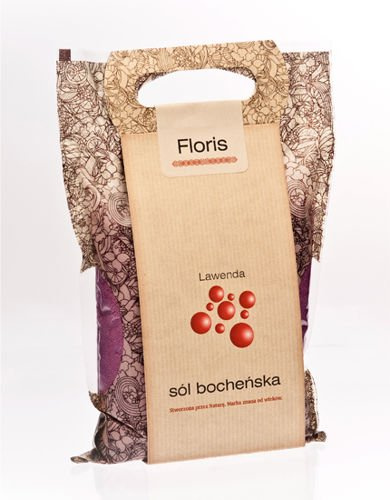 BOCHNERIS - Sól Floris lawenda woreczek 1,2 kg