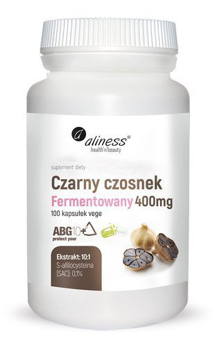 Czarny czosnek fermentowany ABG10+® 400 mg