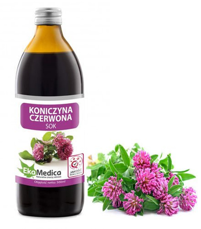 Sok z koniczyny czerwonej 500 ml