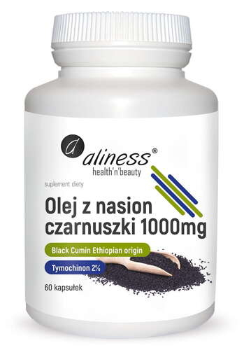 Olej z nasion czarnuszki 2% 1000 mg