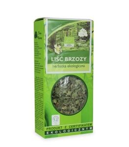 HERBATKA LIŚĆ BRZOZY BIO 50g - DARY NATURY