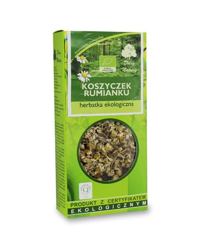 HERBATKA Z KOSZYCZKÓW RUMIANKU BIO 25 g - DARY NATURY 