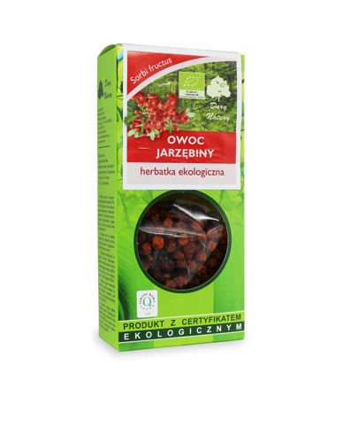 HERBATKA OWOC JARZĘBINY BIO 50 g - DARY NATURY