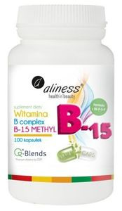 Witamina B Complex B-15 Methyl 100 kapsułek