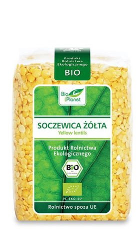 SOCZEWICA ŻÓŁTA BIO 400g - BIO PLANET