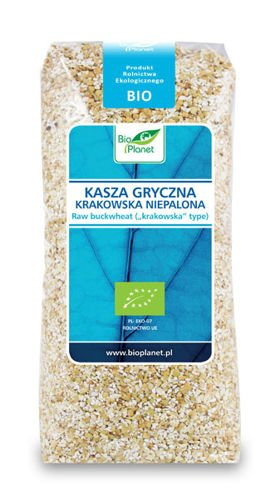 KASZA GRYCZANA KRAKOWSKA NIEPALONA BIO 500g - BIO PLANET