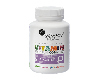 Premium Vitamin Complex dla kobiet x 120 tabletek VEGE